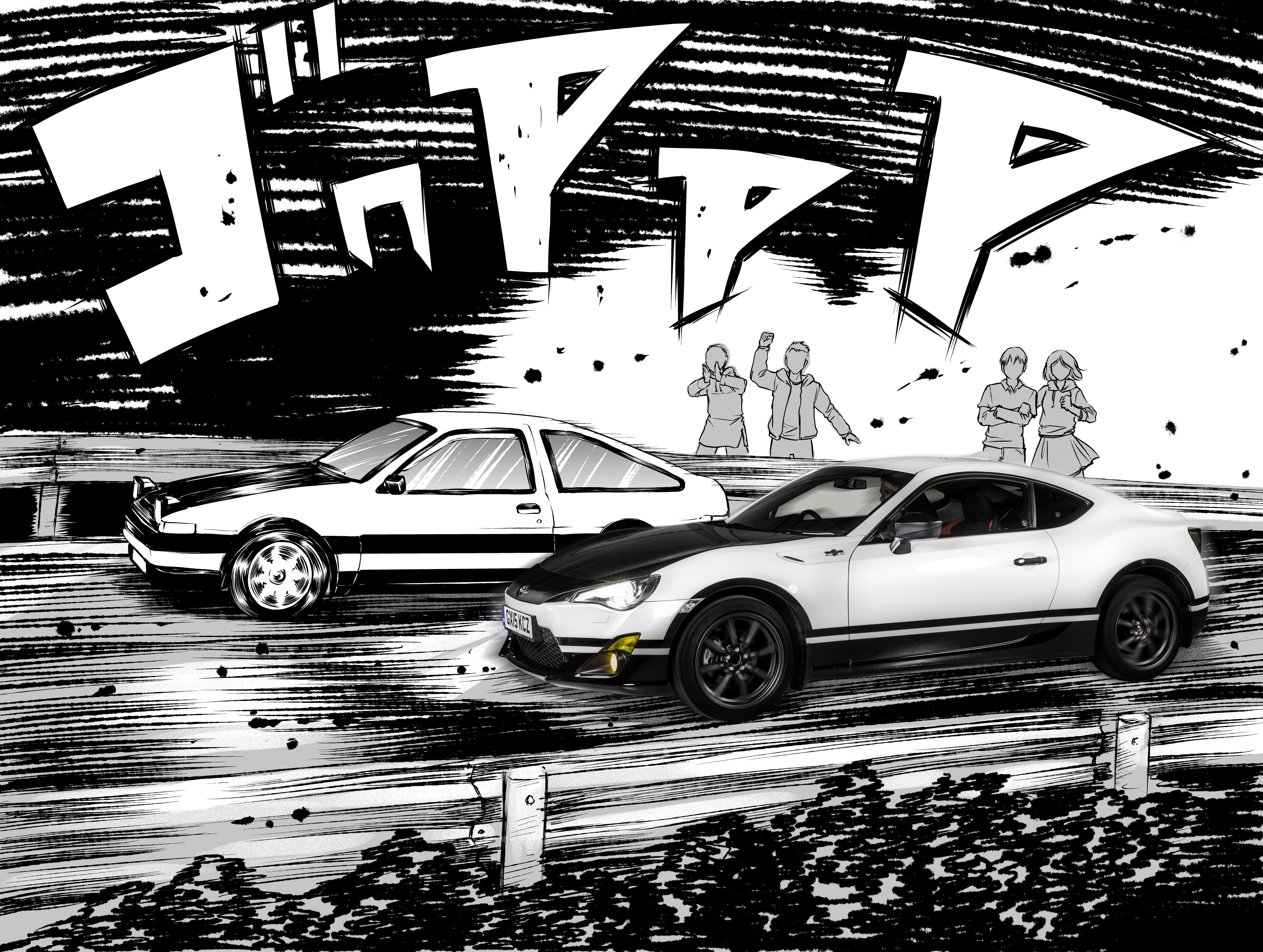 The Toyota GT86 Initial D Concept Is An Awesome Car Based Manga