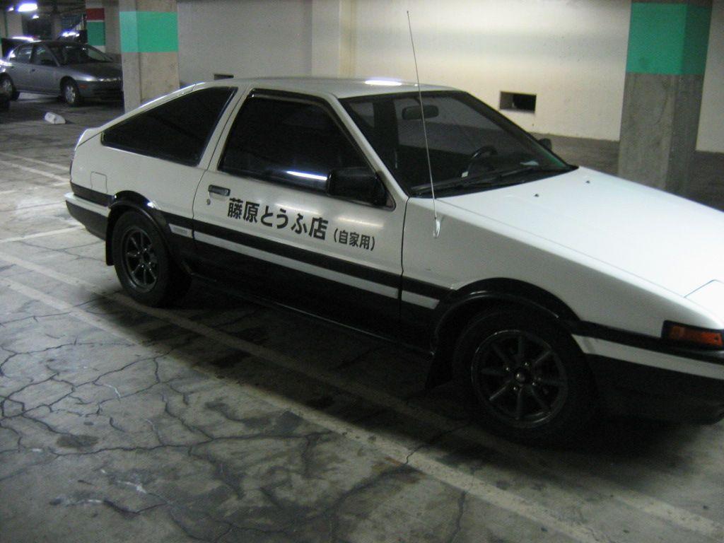 Initial D Cosplay Car 01