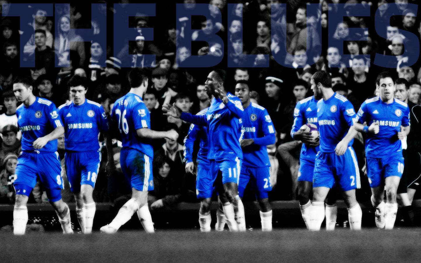 Chelsea Soccer Players Wallpaper HD Wallpaper
