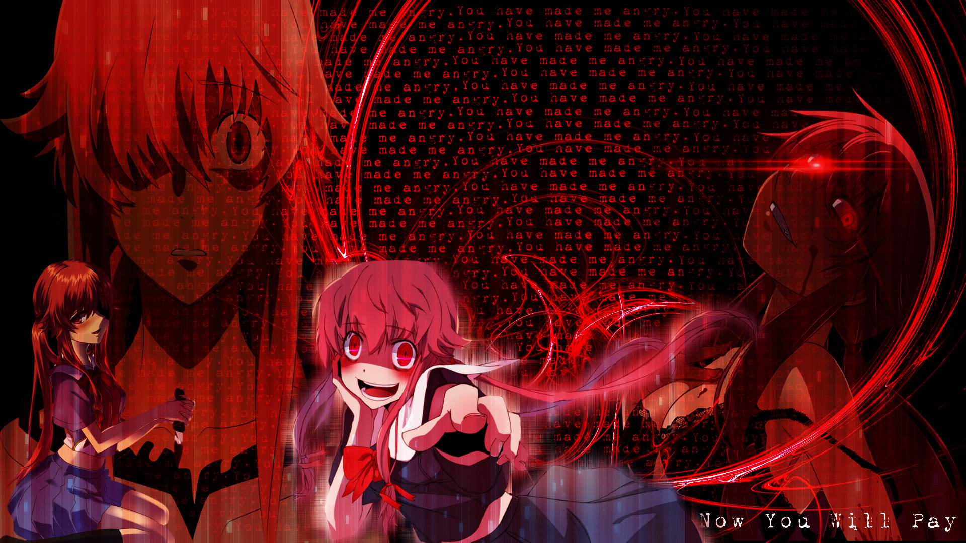 Mirai Nikki Anime Wallpaper. iCon Wallpaper HD