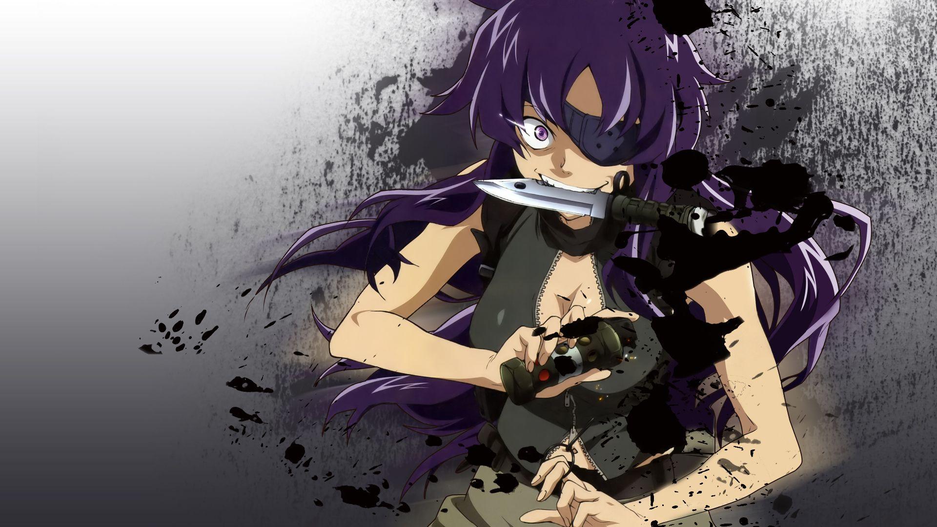 Anime Mirai Nikki HD Wallpaper by DinocoZero