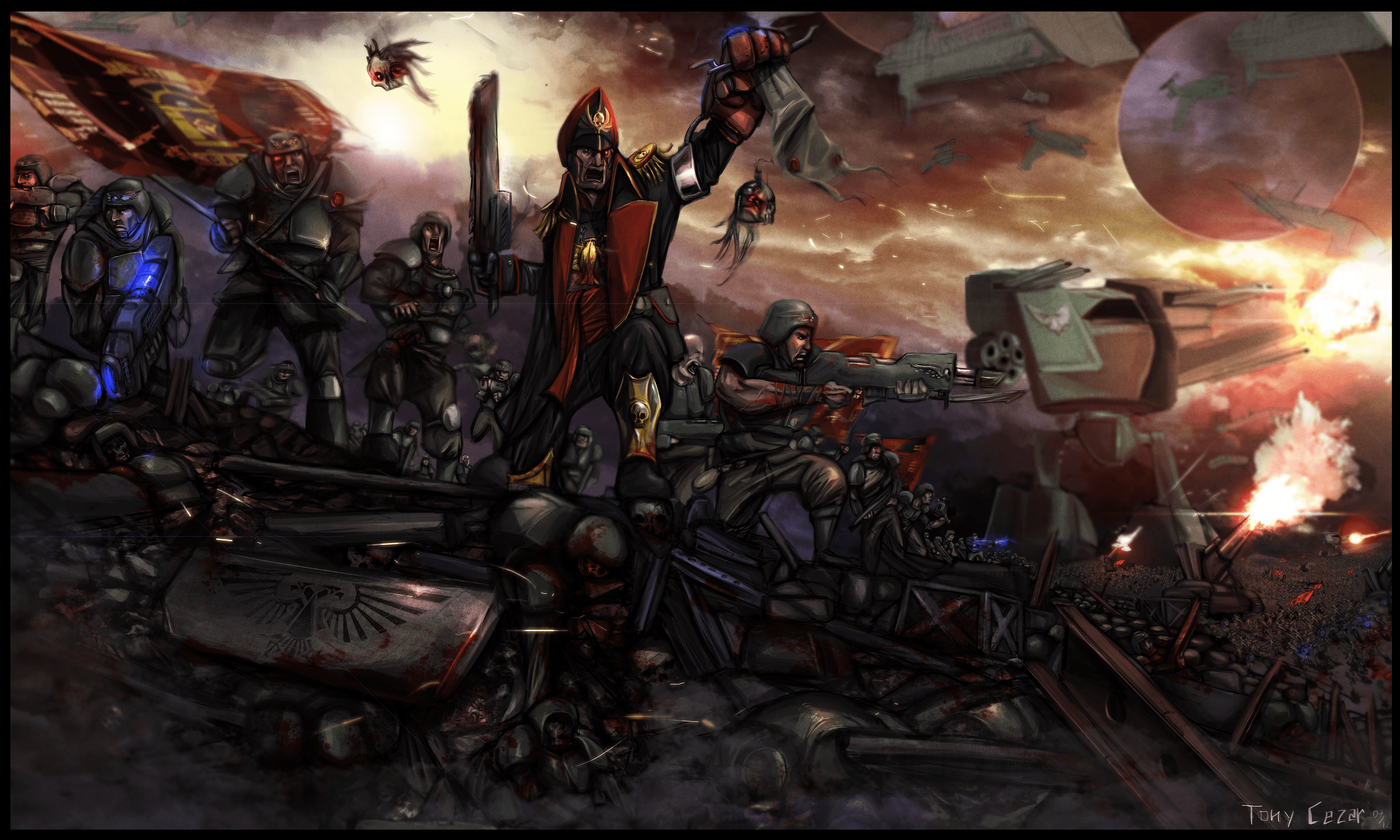 Battle For Cadia By T Cezar