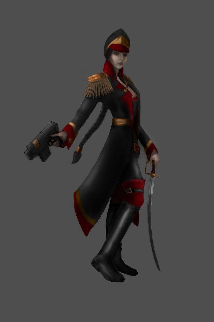 Warhammer Female Commissar (Imperial Guard)