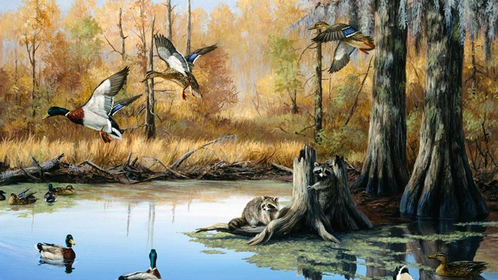 duck hunters background