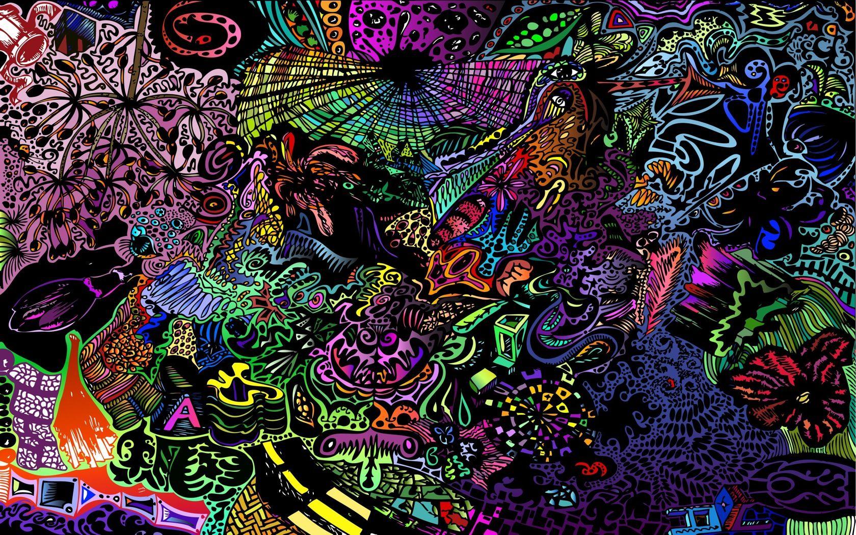 Download the Neon Acid Trip Wallpaper, Neon Acid Trip iPhone