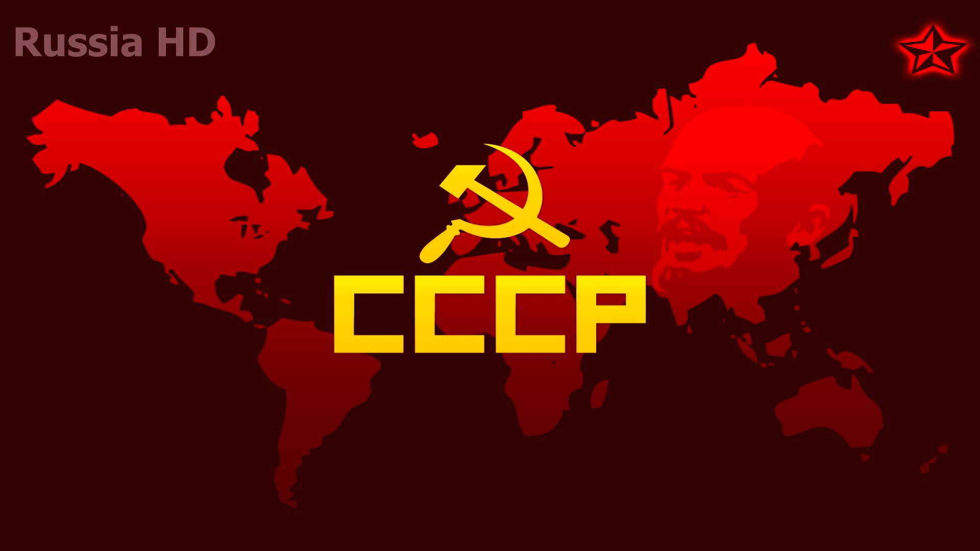 HD RUSSIA USSR MAP