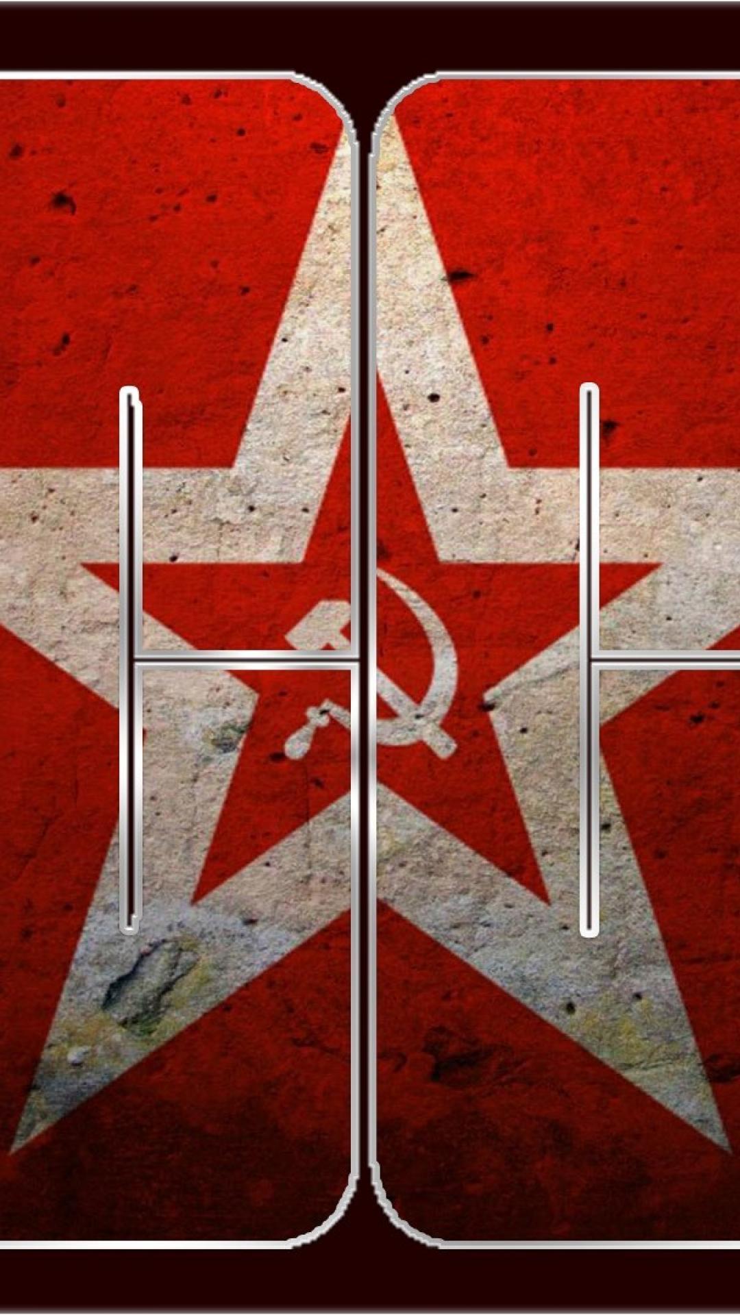 Red stars cccp flags urss russian dark soviets wallpaper