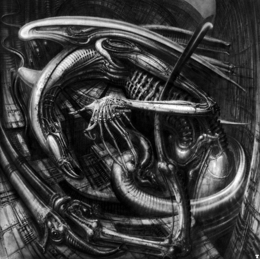 The Original Alien Concept Art Is Terrifying. Alien concept art