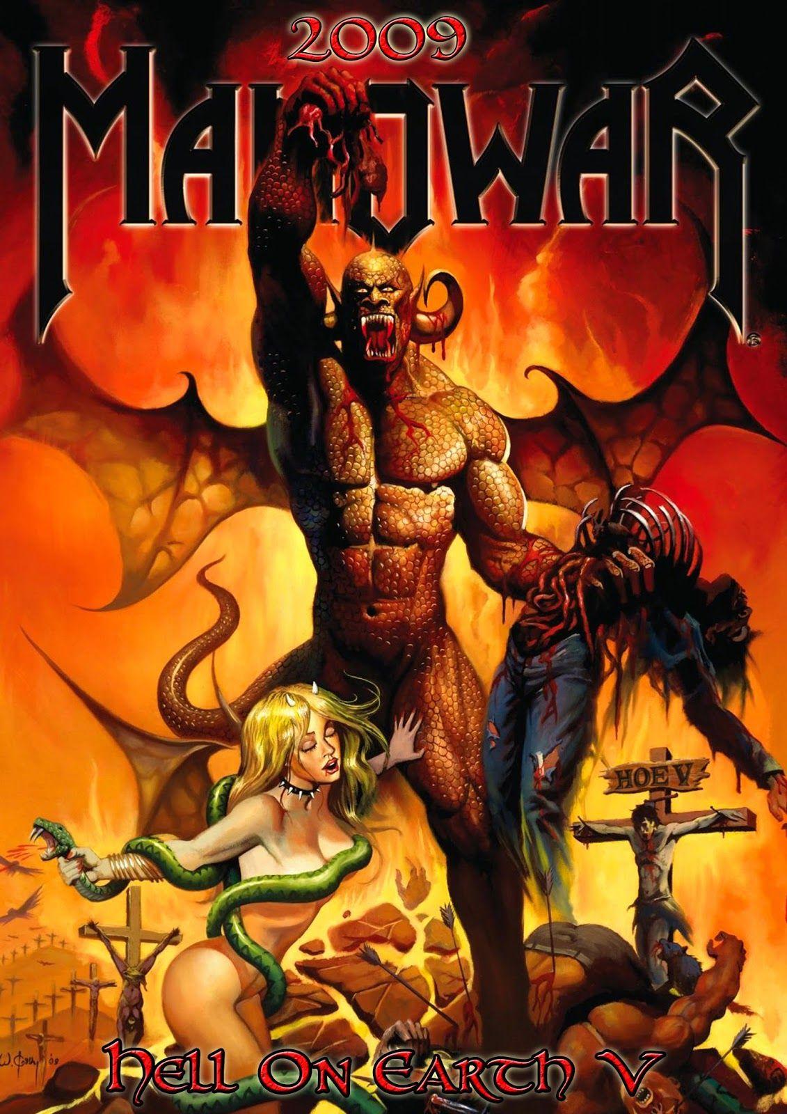 Metal Wallpaper Nash: Manowar Hell On Earth V