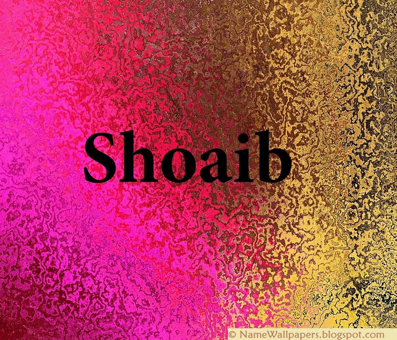 Hd Wallpapers Name Shoaib
