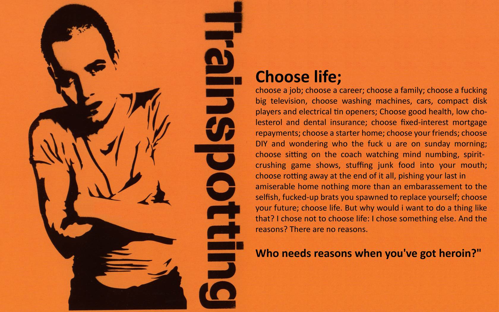 Magnificent High Definition Wallpaper's Collection: Trainspotting