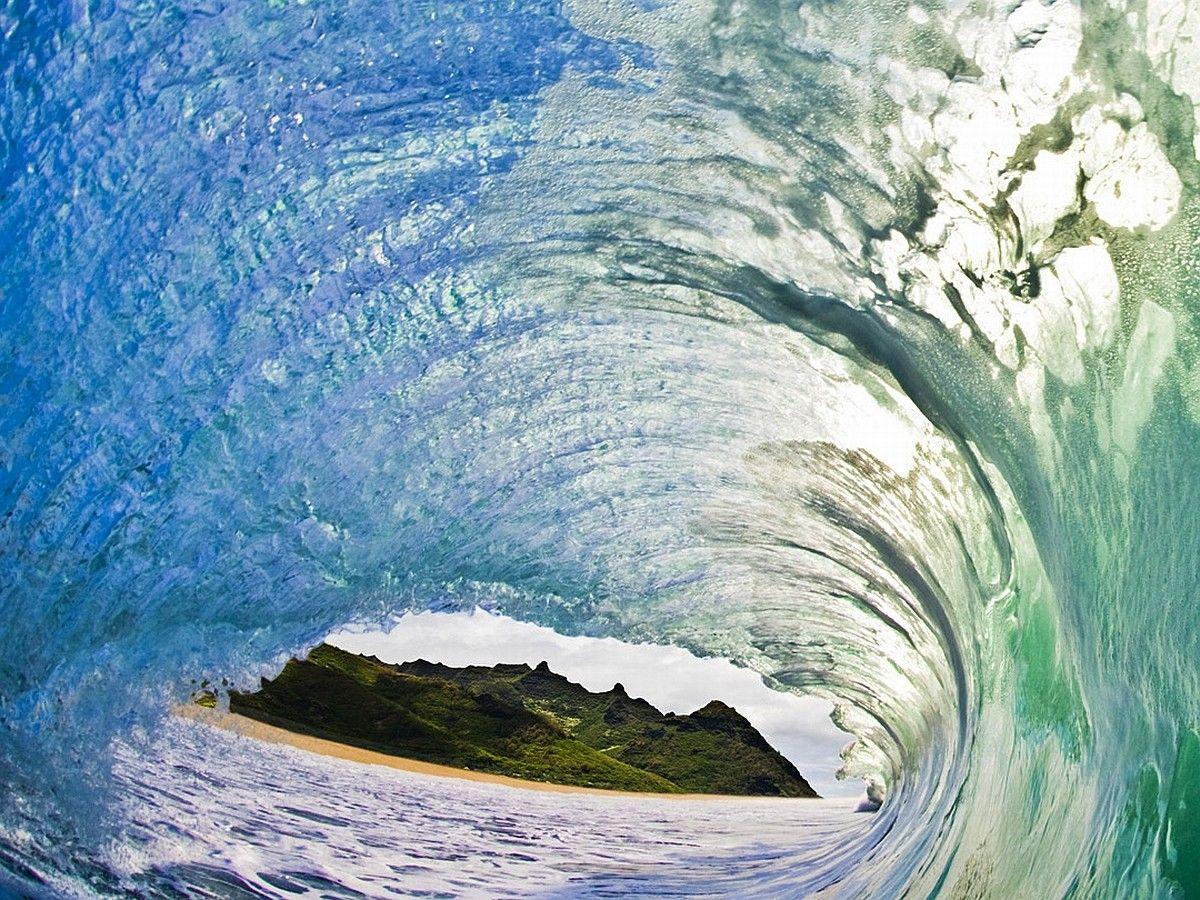Beach: Big Wave Cool Beach Wallpaper For Desktop Free Download
