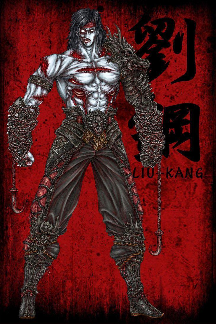 Zombie Liu Kang. Design de personagens, Personagens de jogos, Personagens