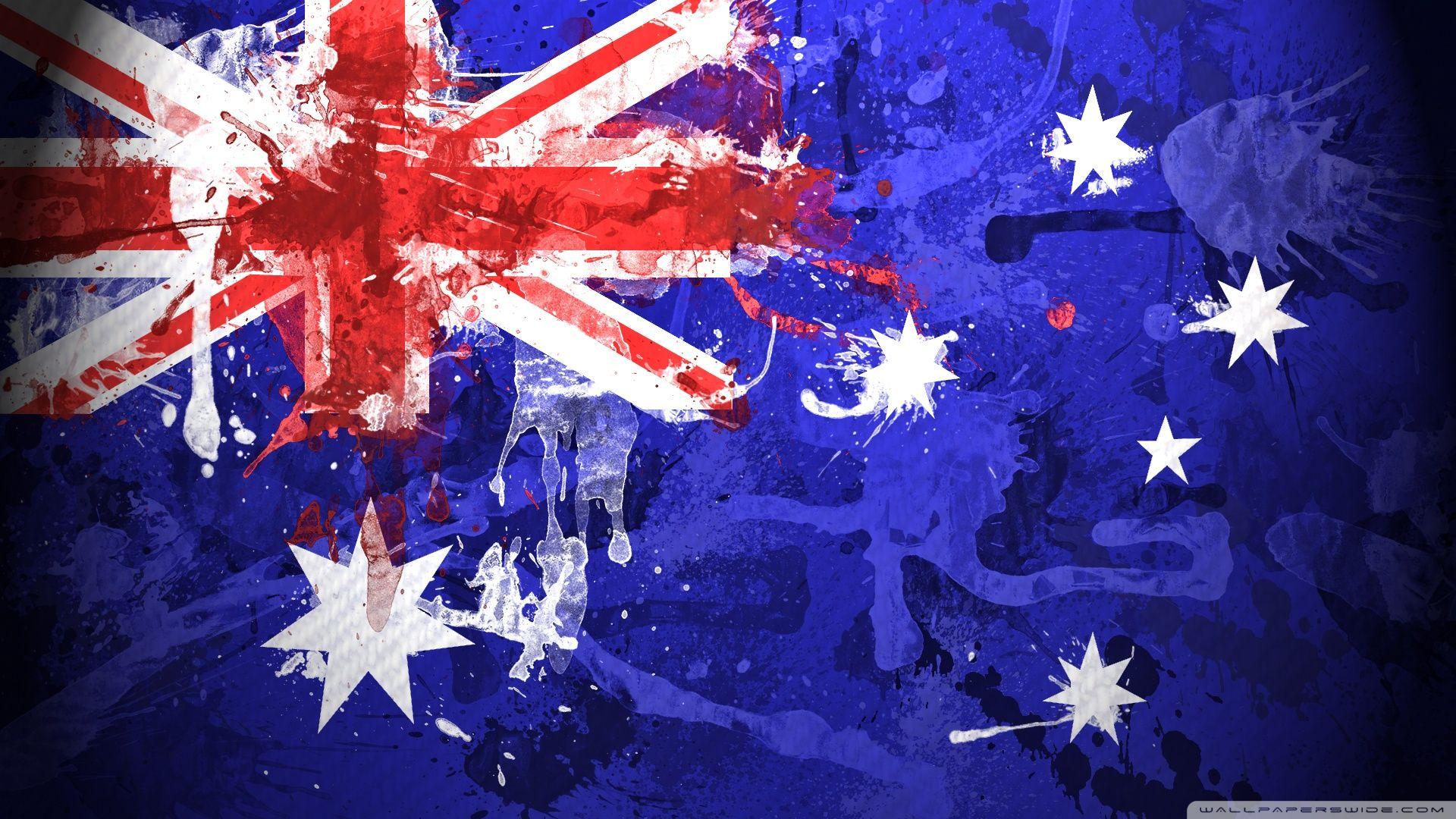 Australia Flag Art HD Desktop Wallpaper, Instagram photo, Background