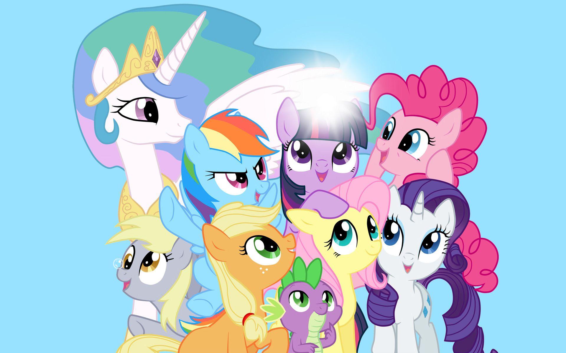My Little Pony Friendship Is Magic HD Wallpaper for iPhone