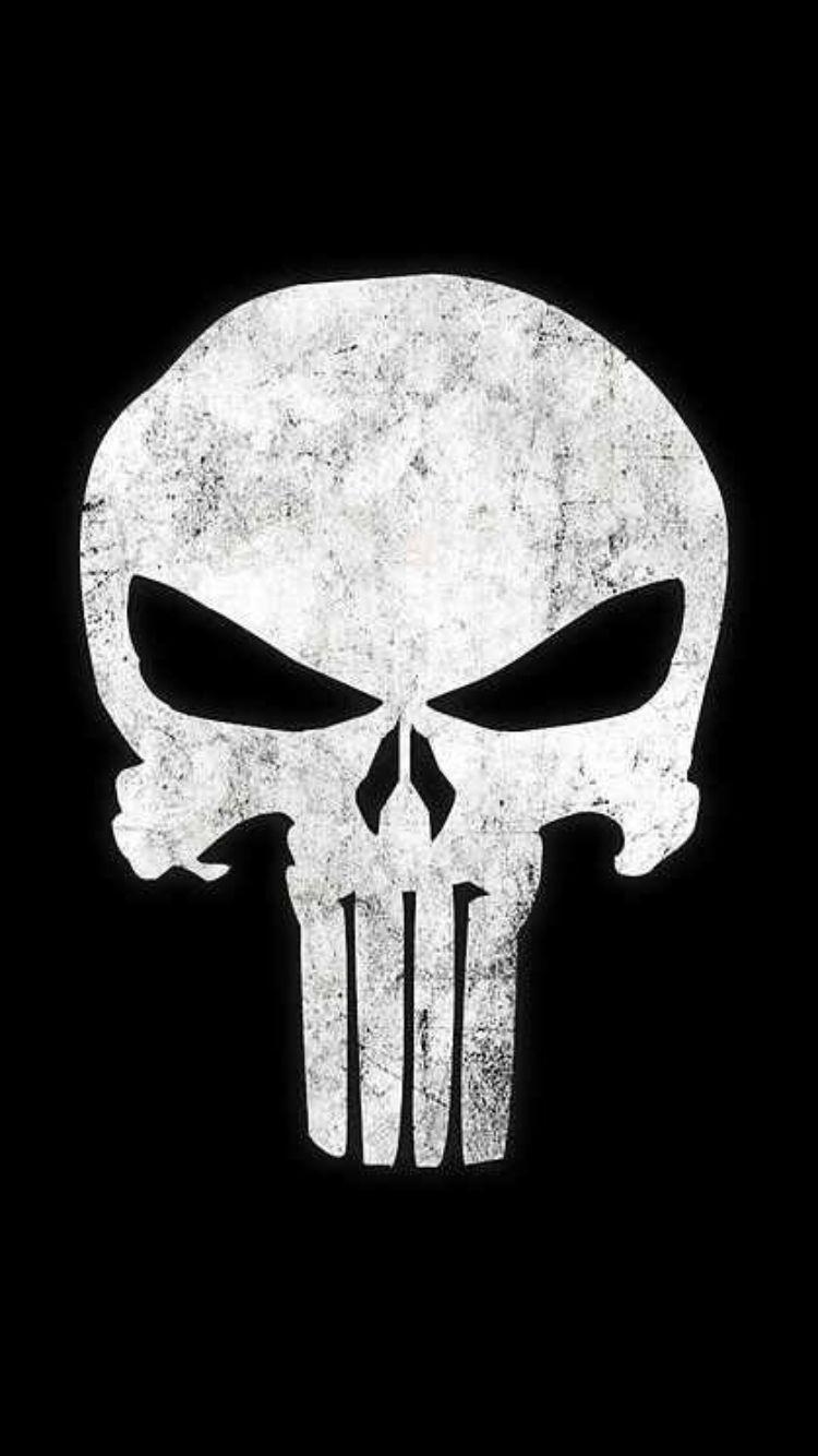 The Punisher logo …