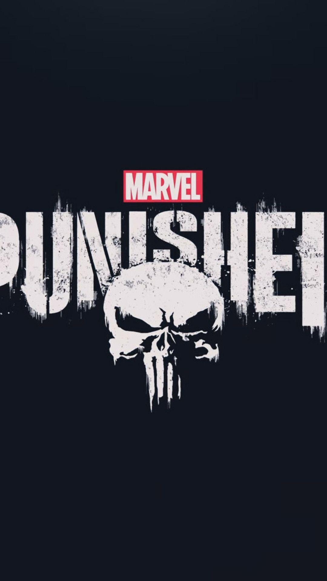 1080x1920 The Punisher 2017 HD Logo Iphone 7,6s,6 Plus, Pixel xl