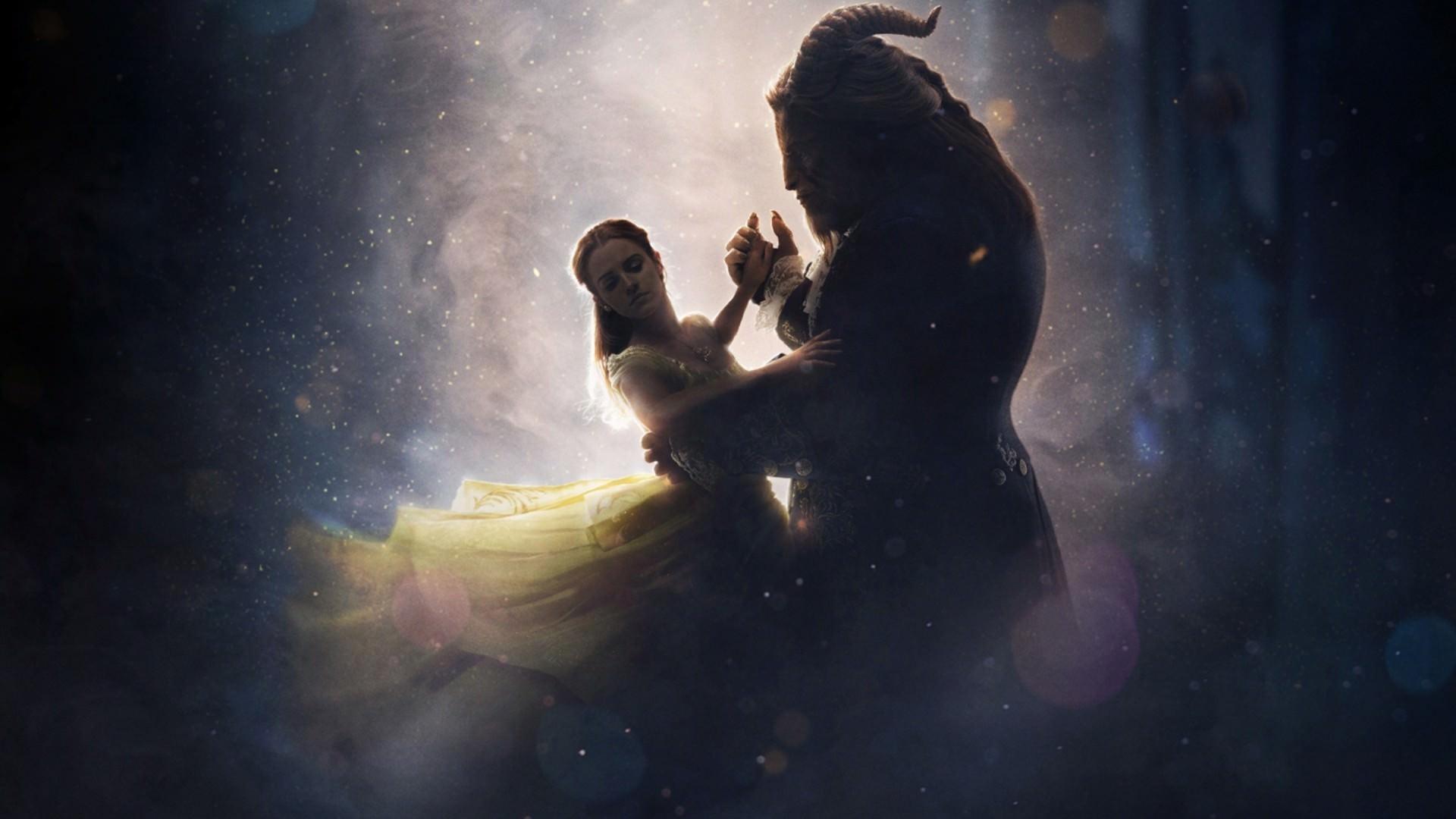 Beauty And The Beast 2017 Silhouette Wallpaper FREE HD