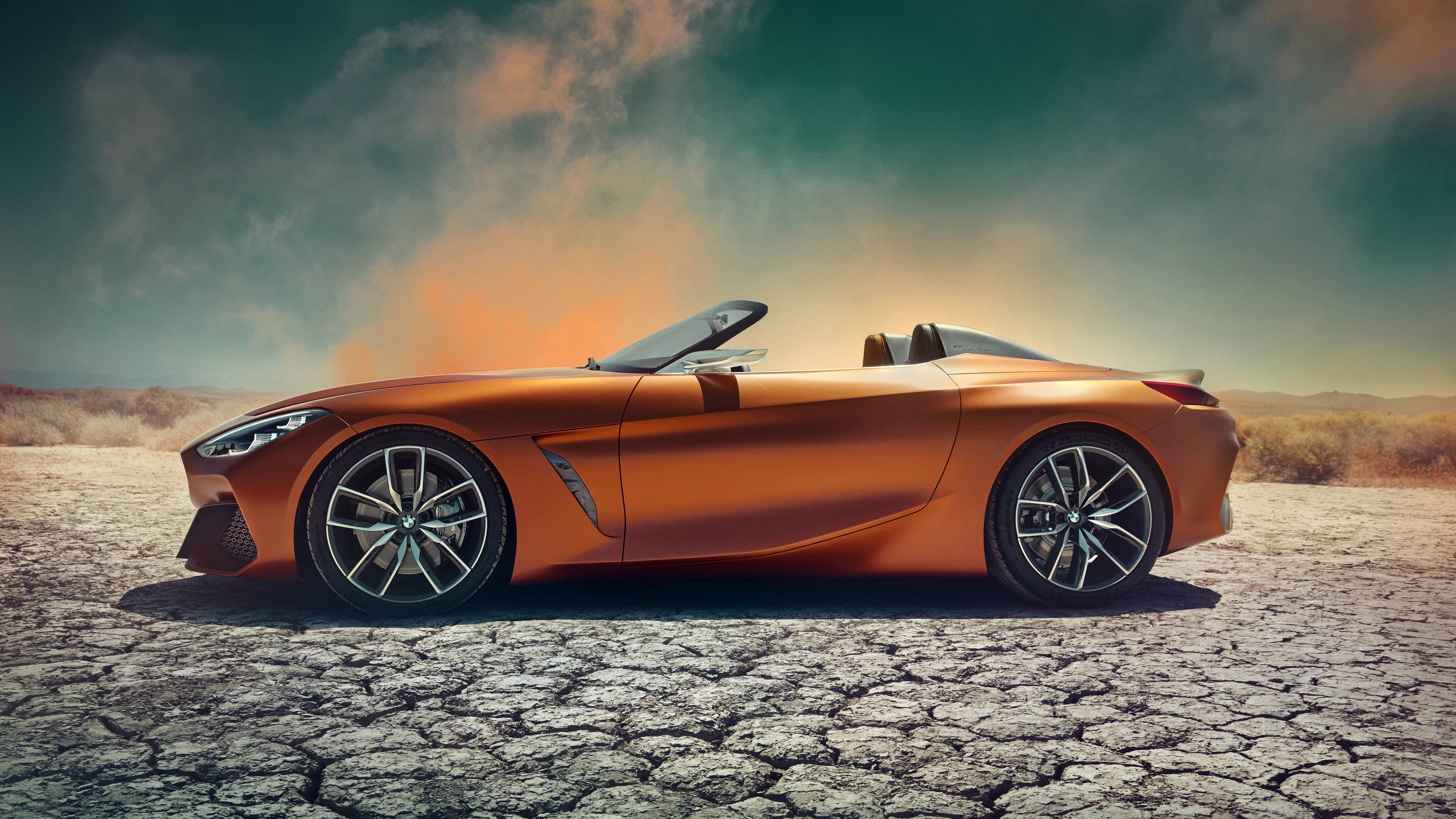 2017 BMW Concept Z4 Side 4K Wallpapers