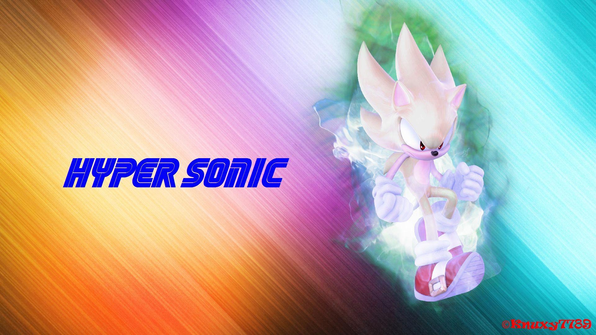 Hyper Sonic game: Sonic the Hedgehog Full HD Wallpaper