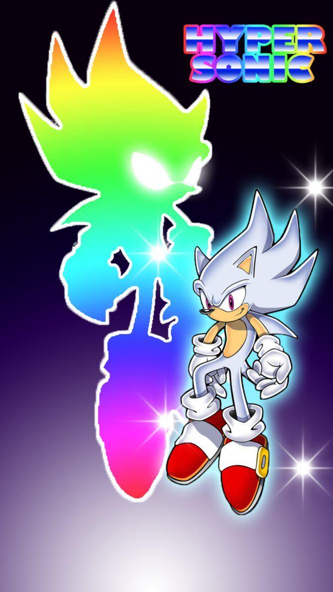 I decided to make a Hyper Sonic Wallpaper for fun! : r