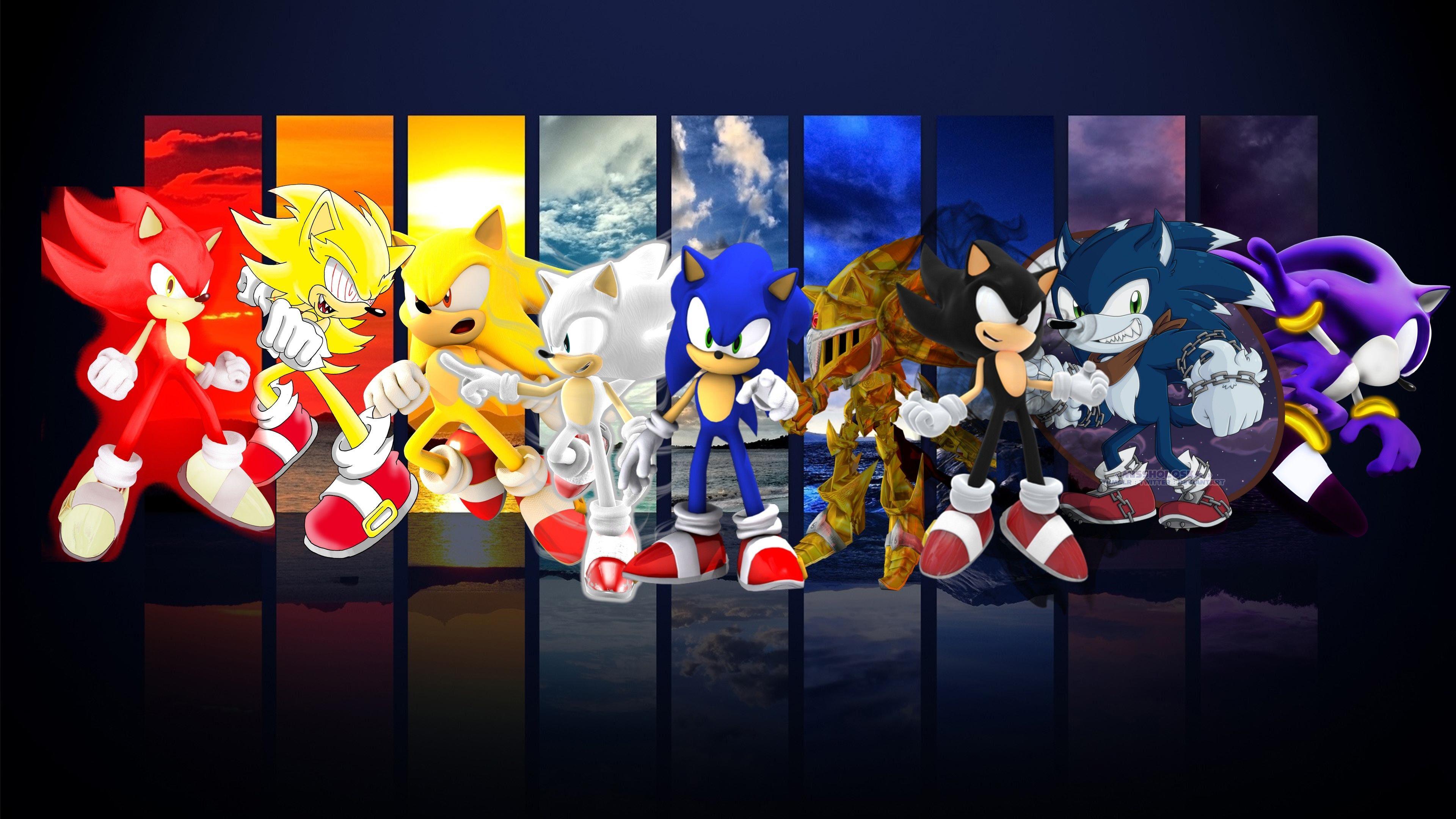 Download Hyper Sonic Artwork Wallpaper