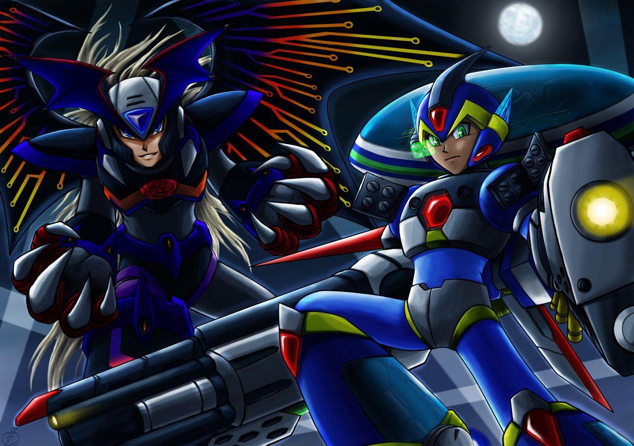 megaman and sonic the hedgehog image X and Zero in there hyper form
