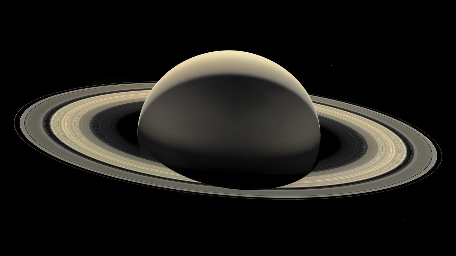 Wallpaper In Saturns Shadow The Day the  The Planetary Society