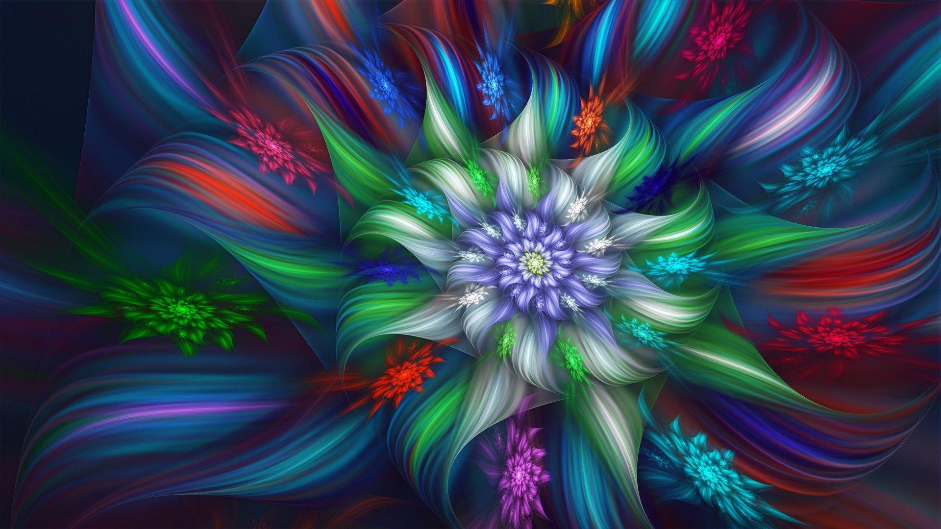 Flower: Beautiful Amazing Flower Vibrant Colors Colorful Wallpaper