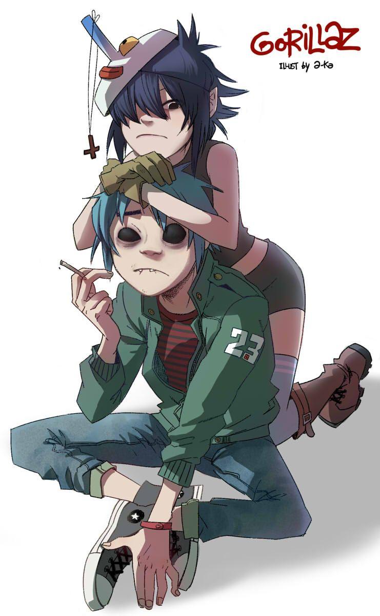 2d gorillaz HD phone wallpaper  Peakpx