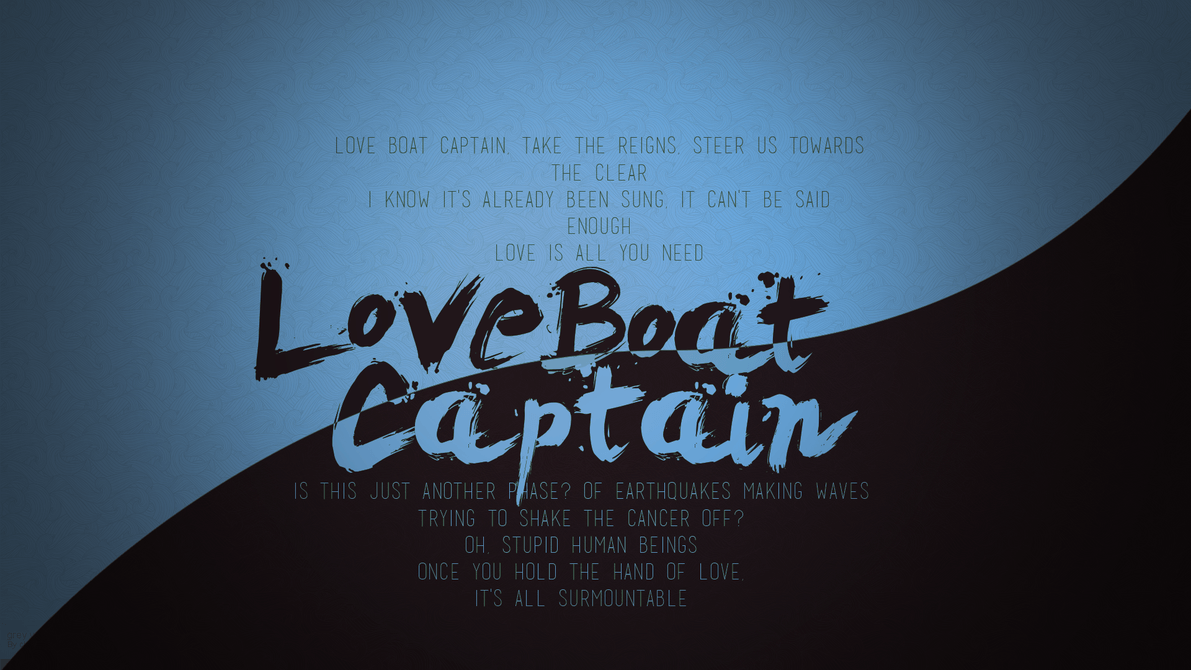 Love Boat Captain Jam FullHD Wallpaper