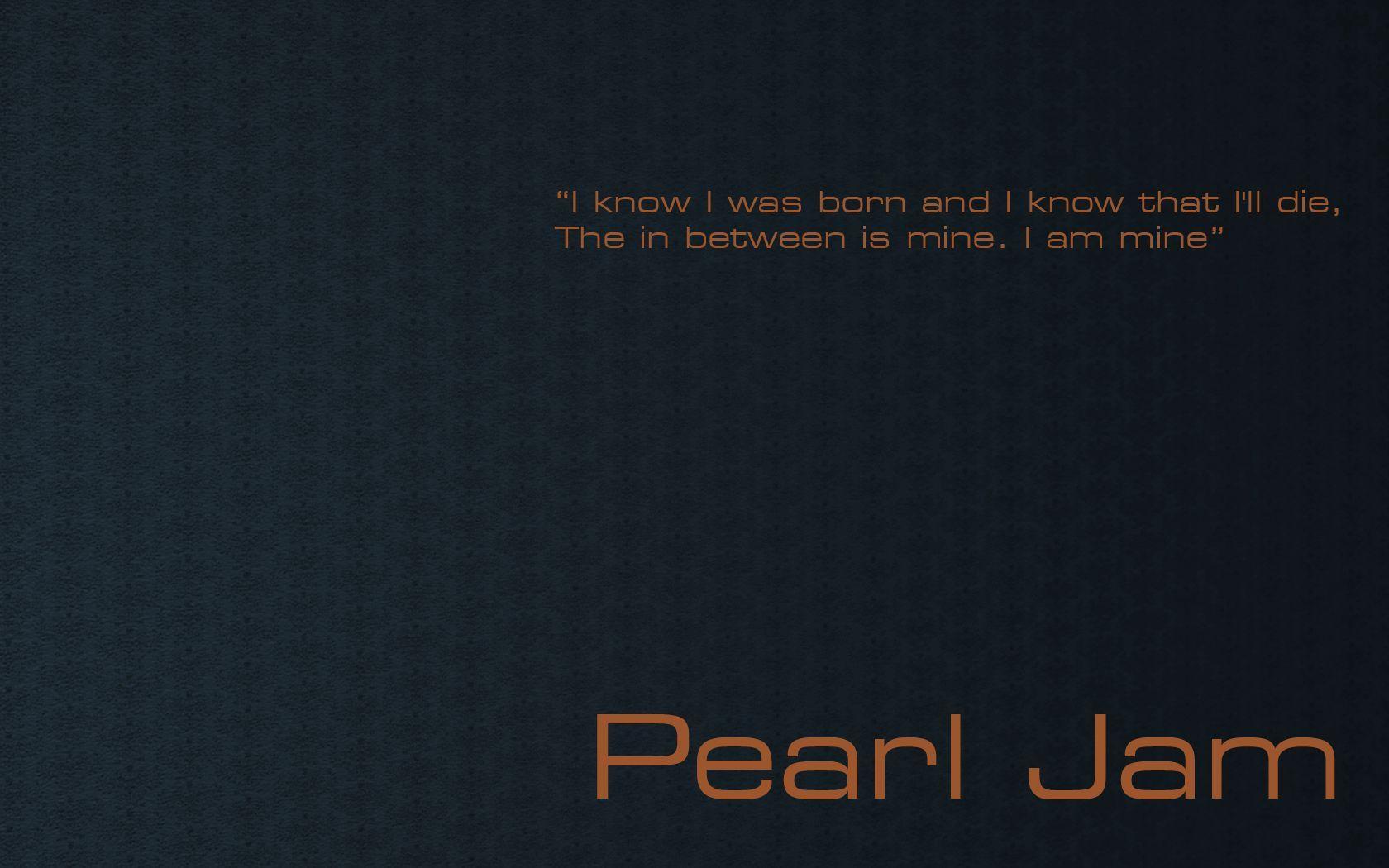 Pearl Jam wallpaper
