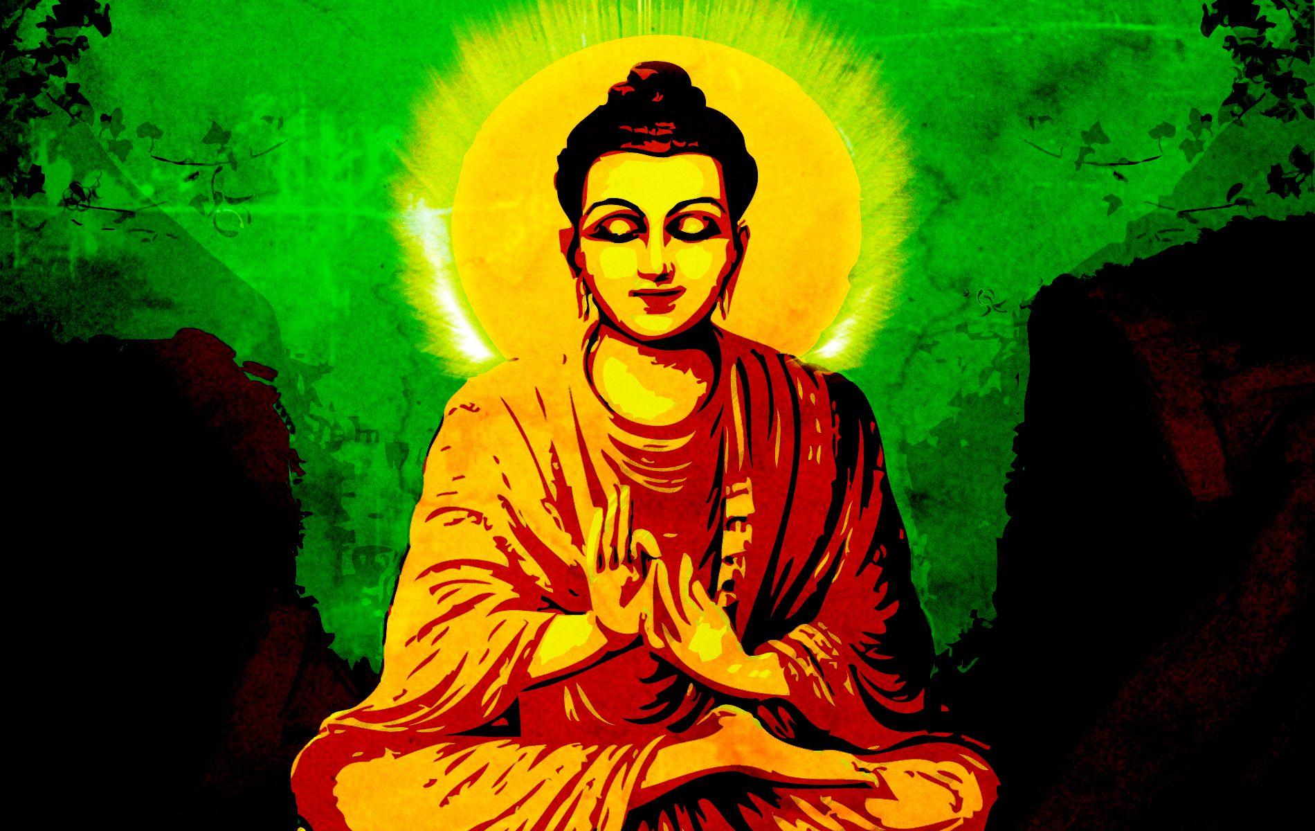 Siddhartha Gautama Buddha religion art wallpaperx1355