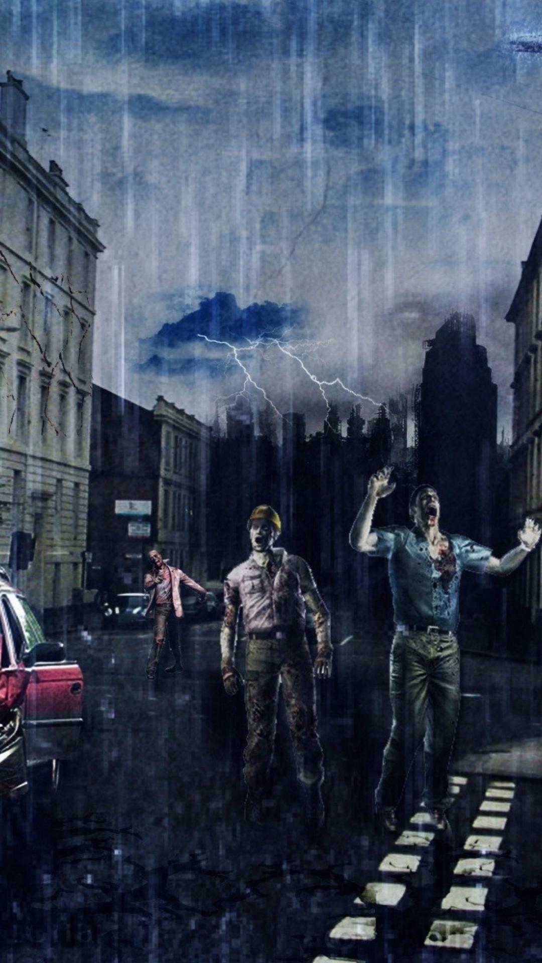 Fantasy art zombie apocalypse wallpaper