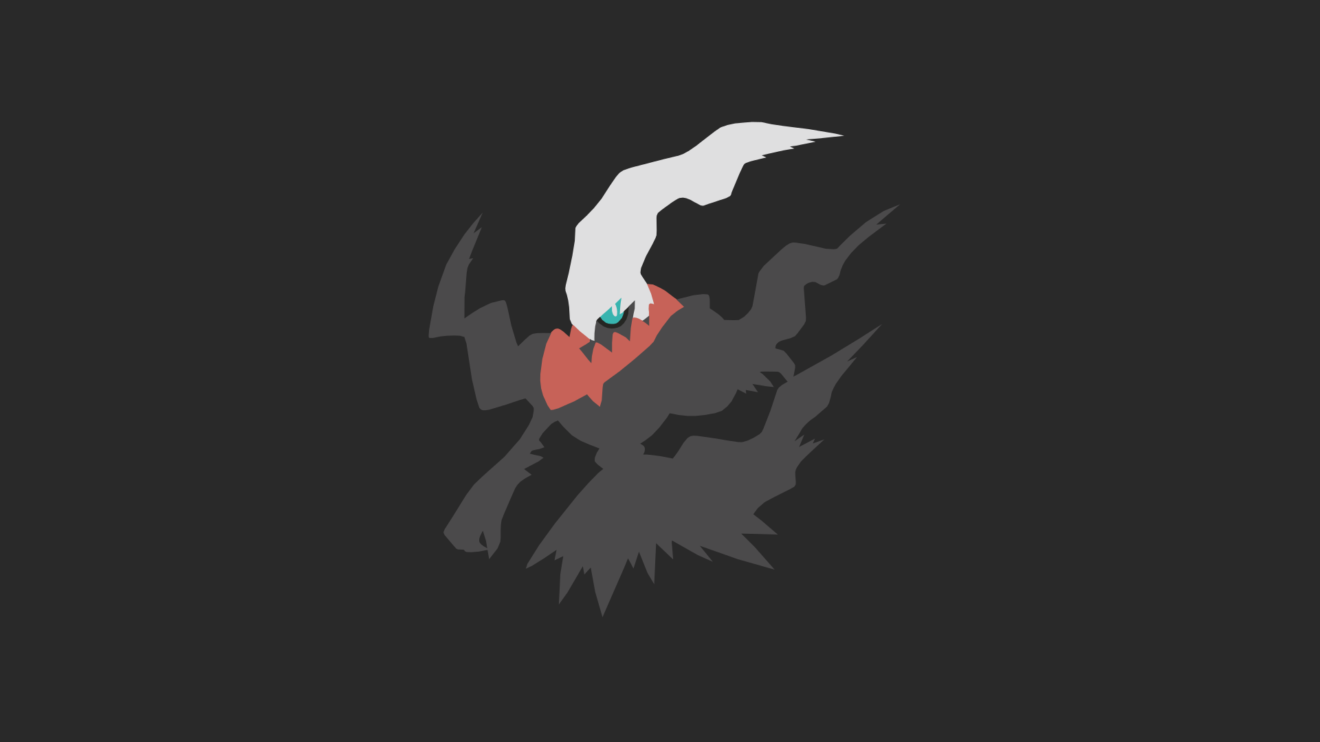 Minimalistic Wallpaper: Darkrai