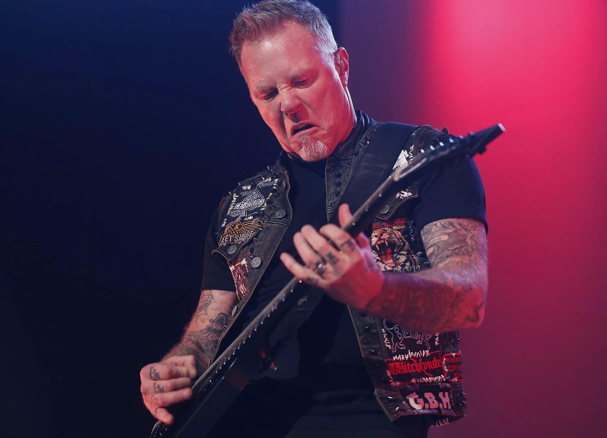 Metallica Джеймс Хэтфилд