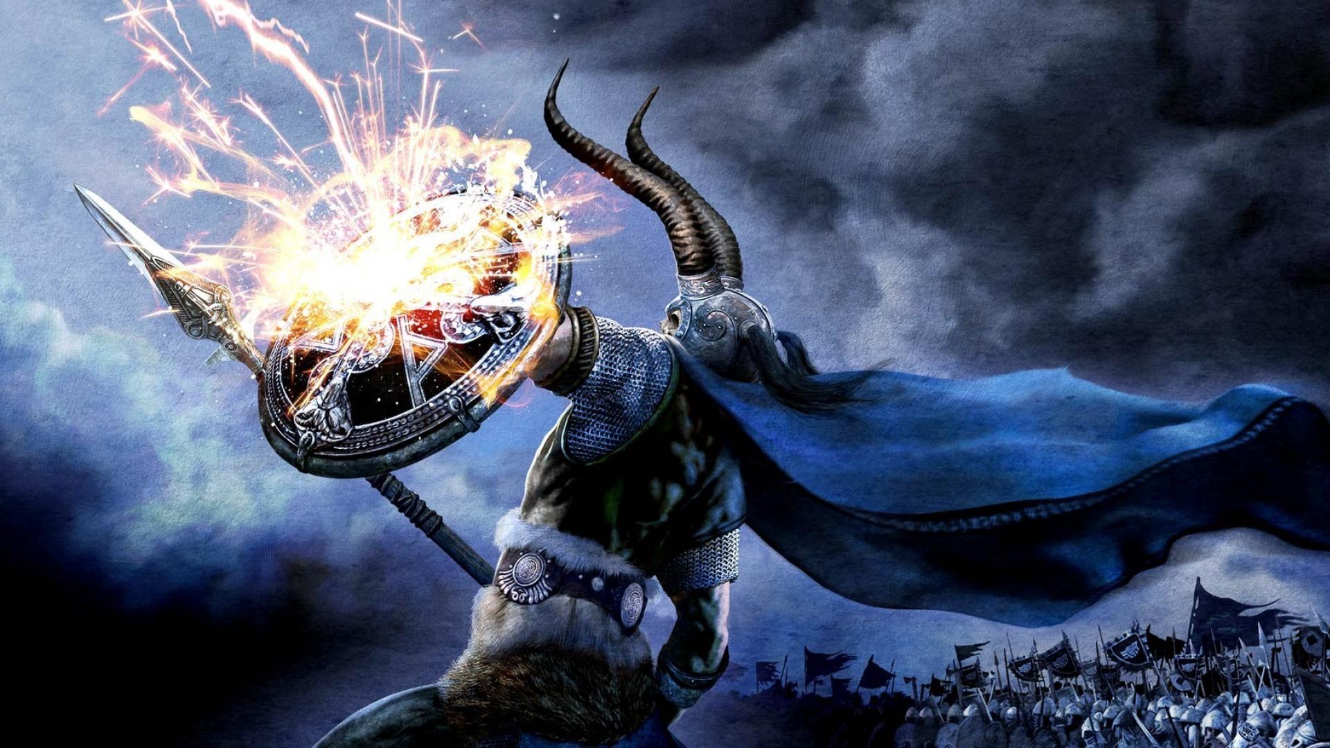 Amon Amarth: DofG Thor & Odin 4k Wallpaper : r/AmonAmarth