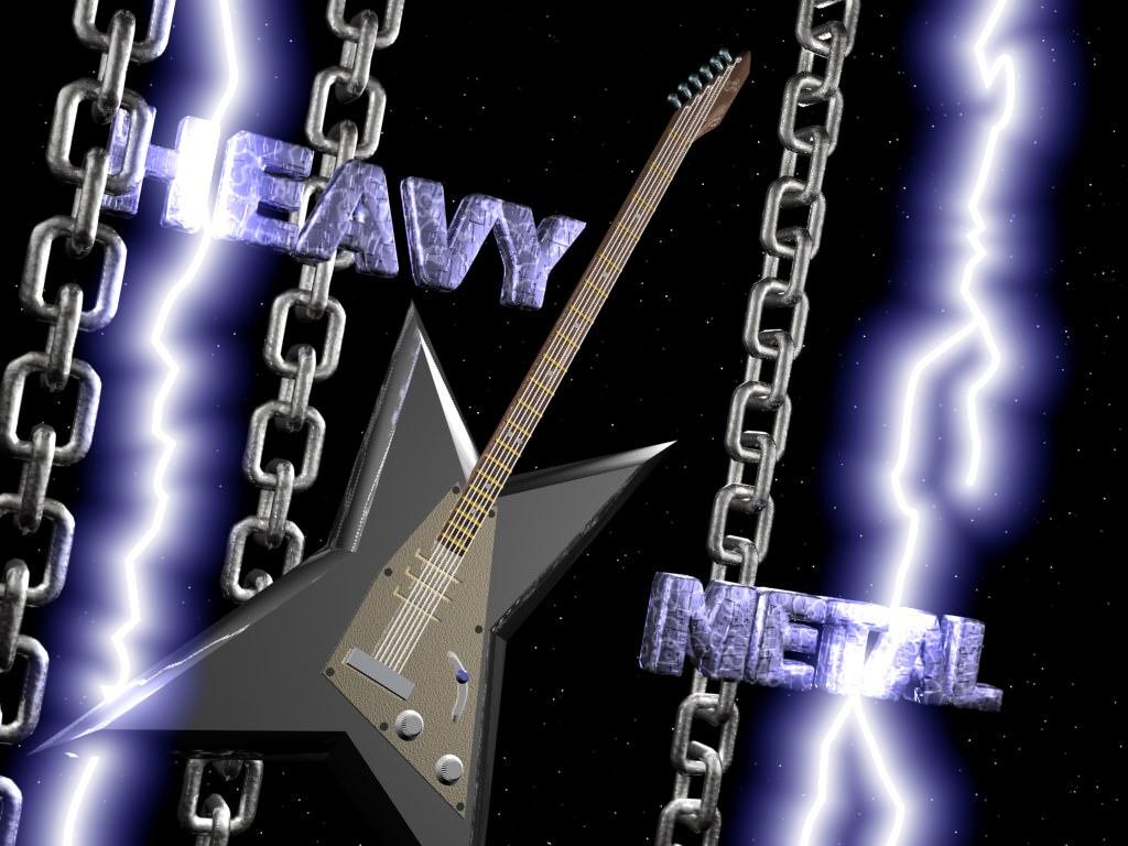 heavy metal guitar wallpaper