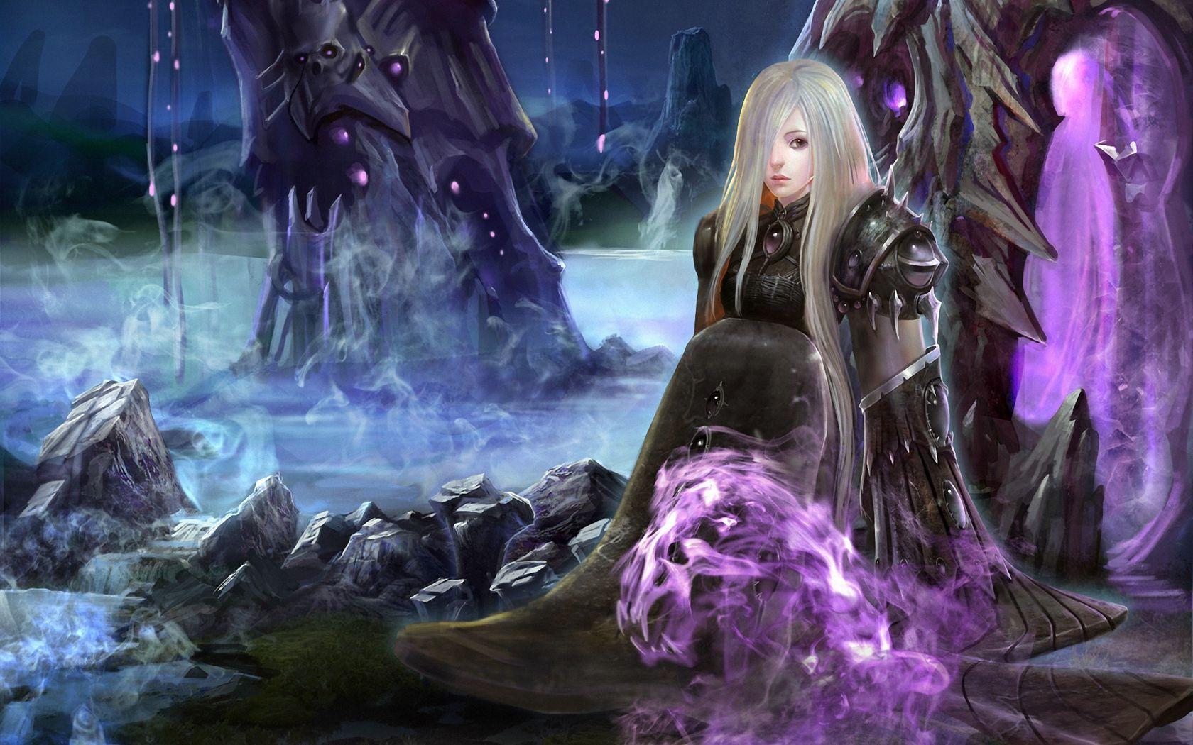 Download wallpaper 1680x1050 wow, shadow priest, art widescreen 16