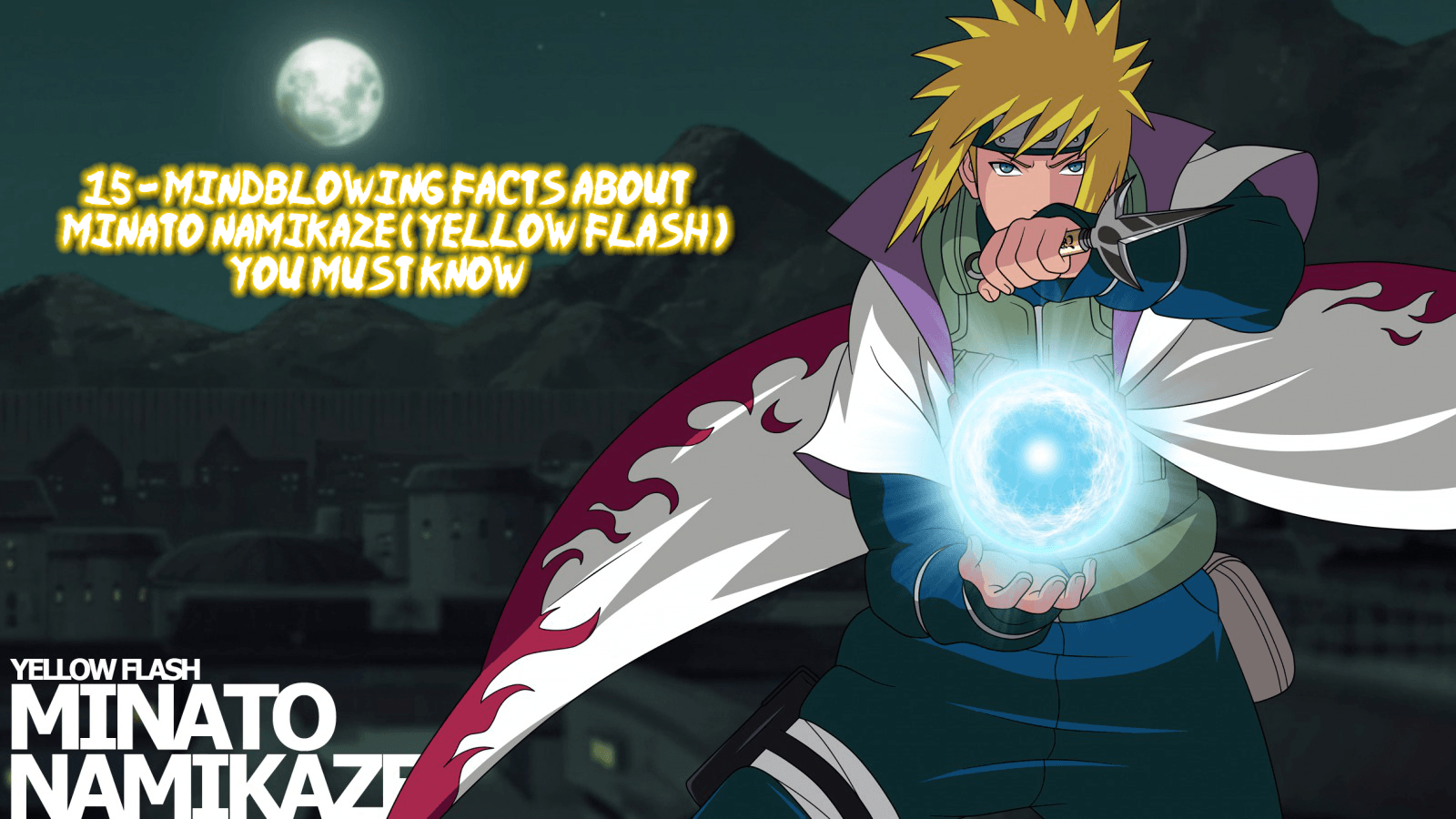 Minato Namikaze Hokage Wallpapers - Wallpaper Cave