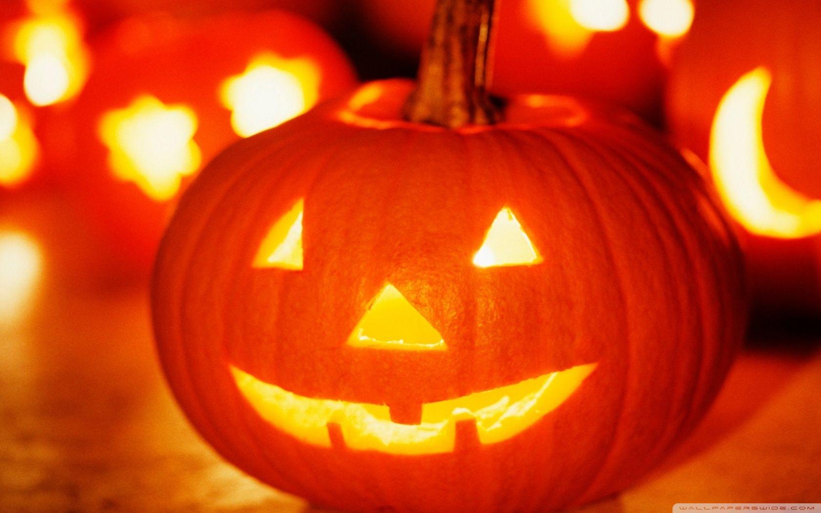 Halloween Jack O' Lantern ❤ 4K HD Desktop Wallpaper For 4K Ultra HD