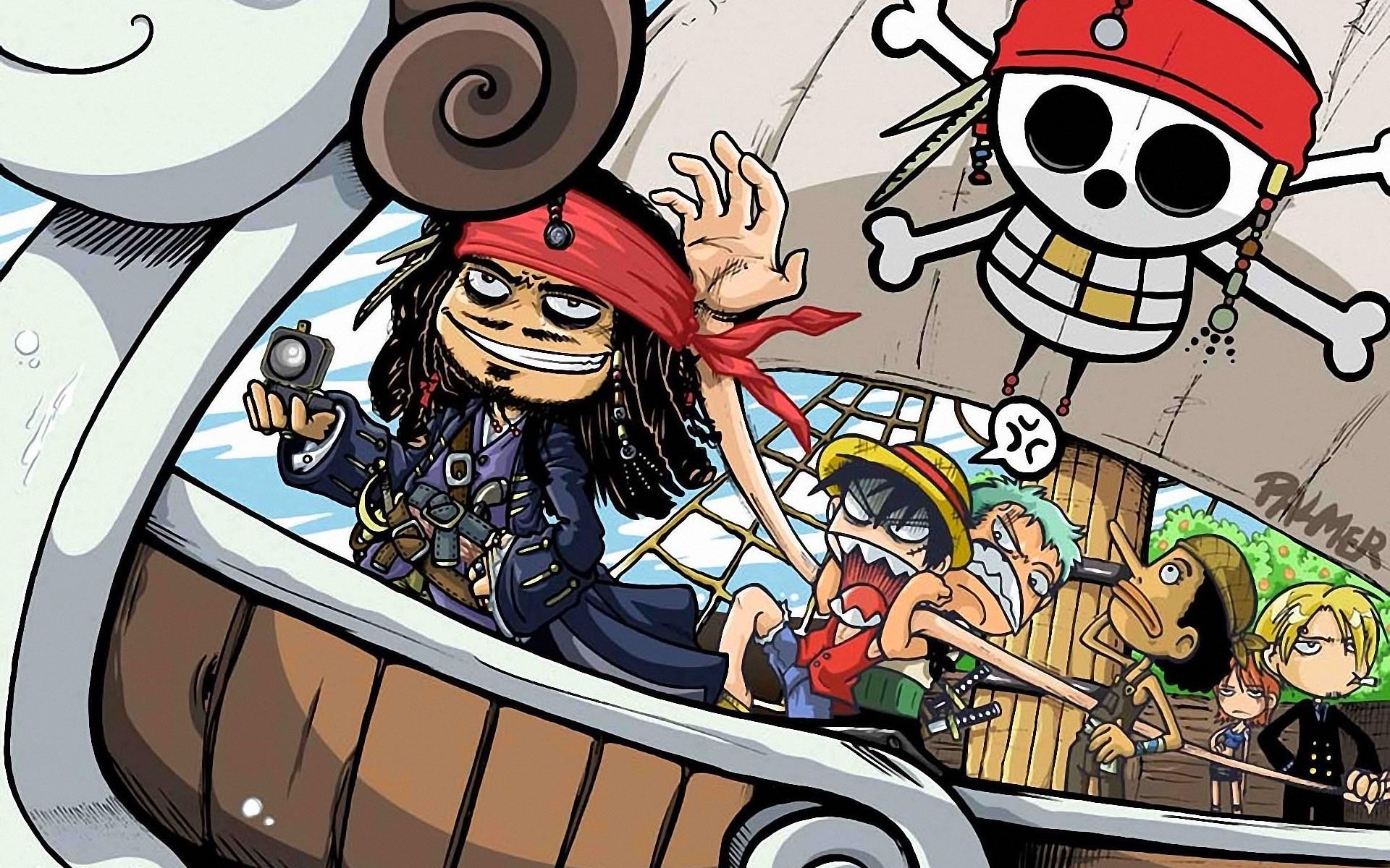 Download the Jack Sparrow Anime Wallpaper, Jack Sparrow Anime iPhone