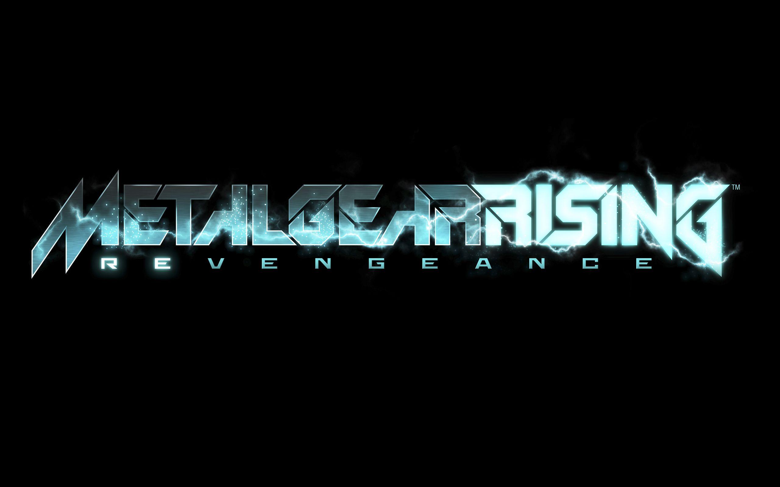 Metal Gear Rising Logo Original Wallpaper. Game Wallpaper HD