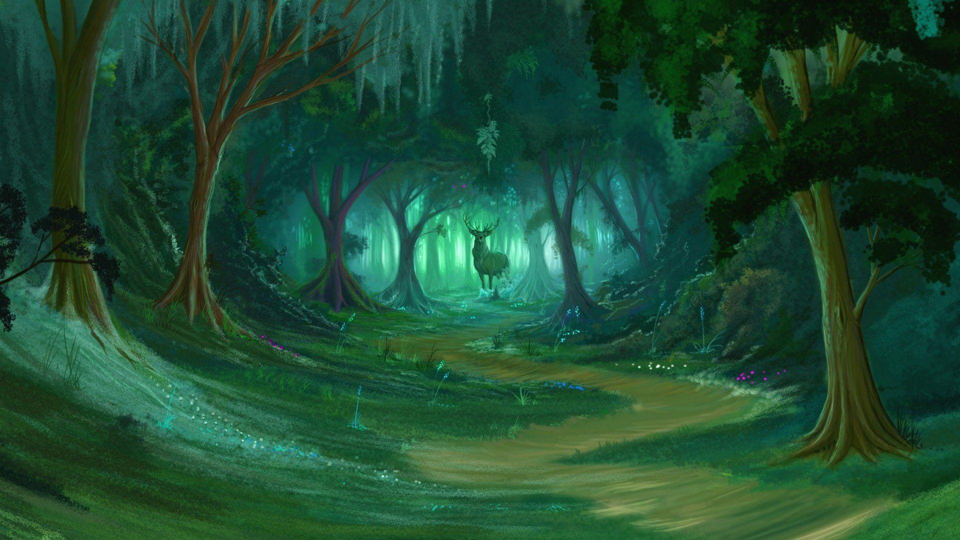 Pokémon Anime Forest Backgrounds - Wallpaper Cave