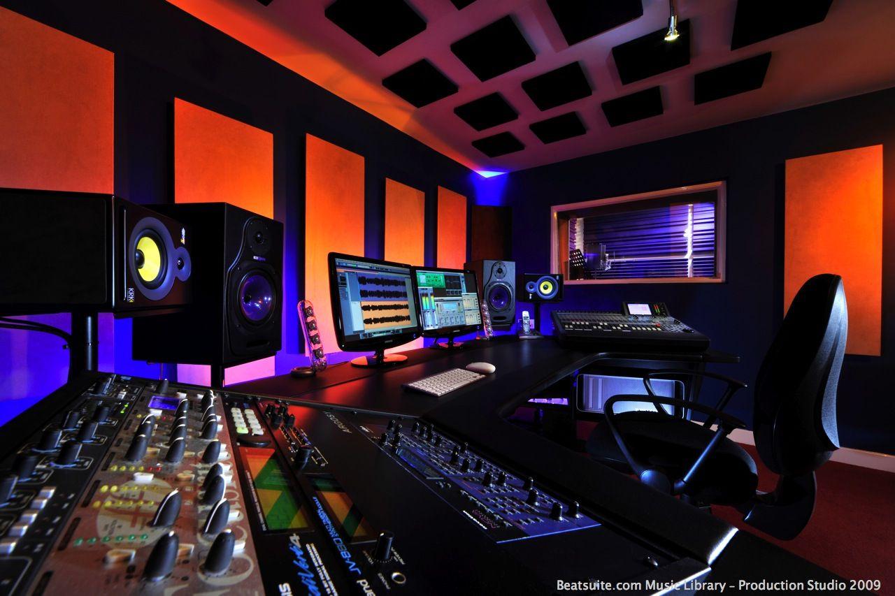 1100x731px Recording Studio Wallpaper