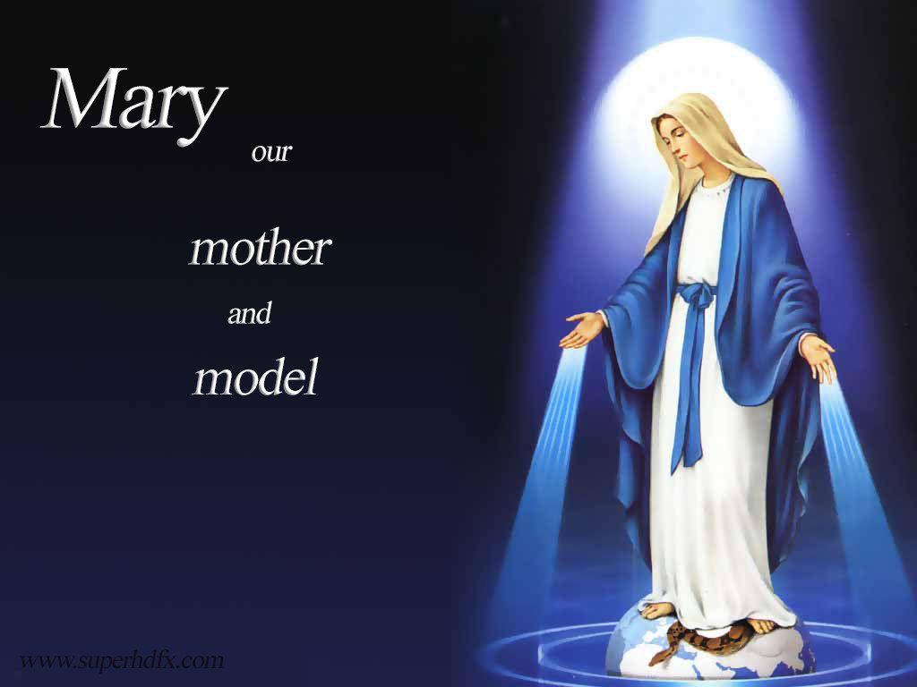 Virgin Mary HD Wallpaper