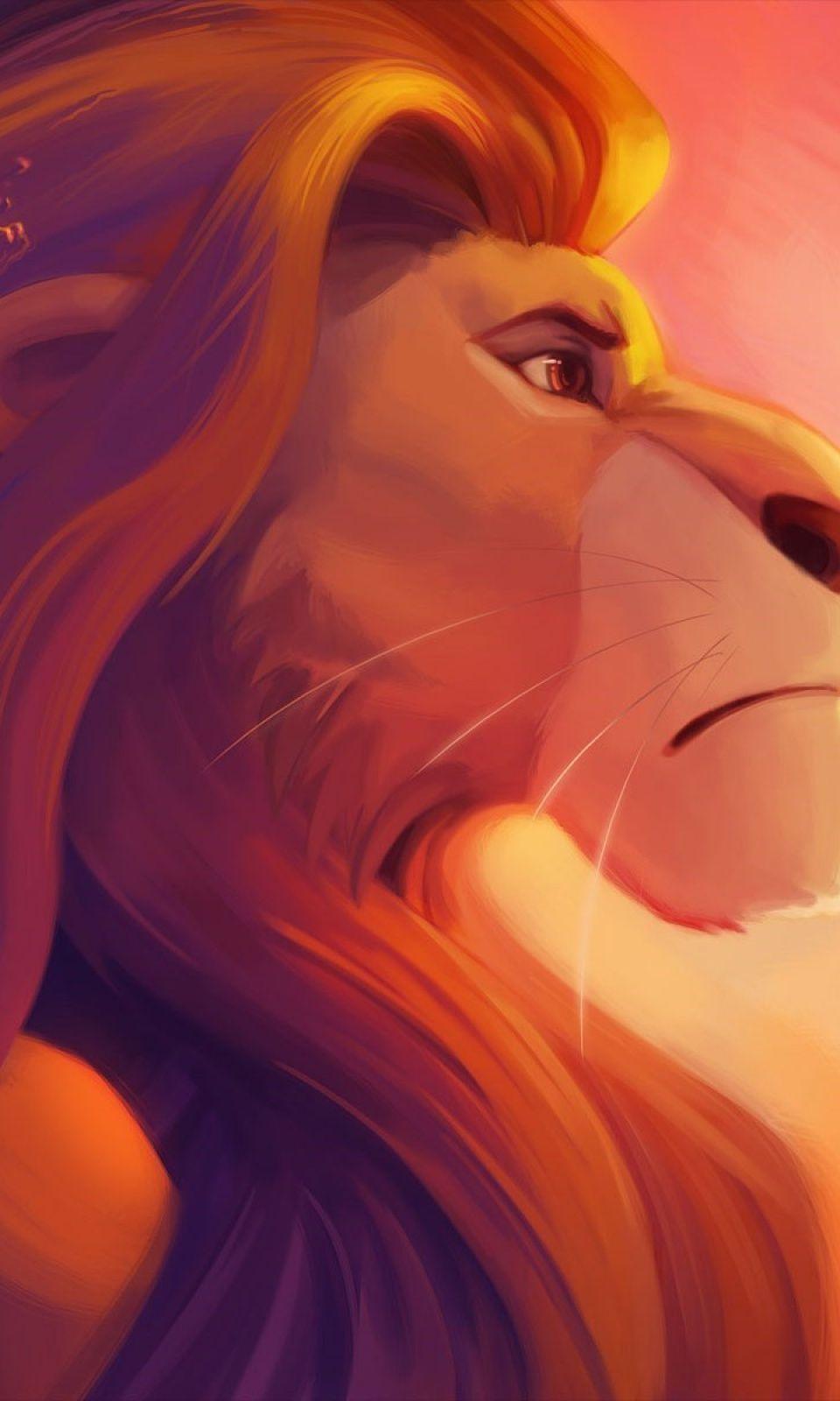 The Lion King Simba Mobile Wallpaper