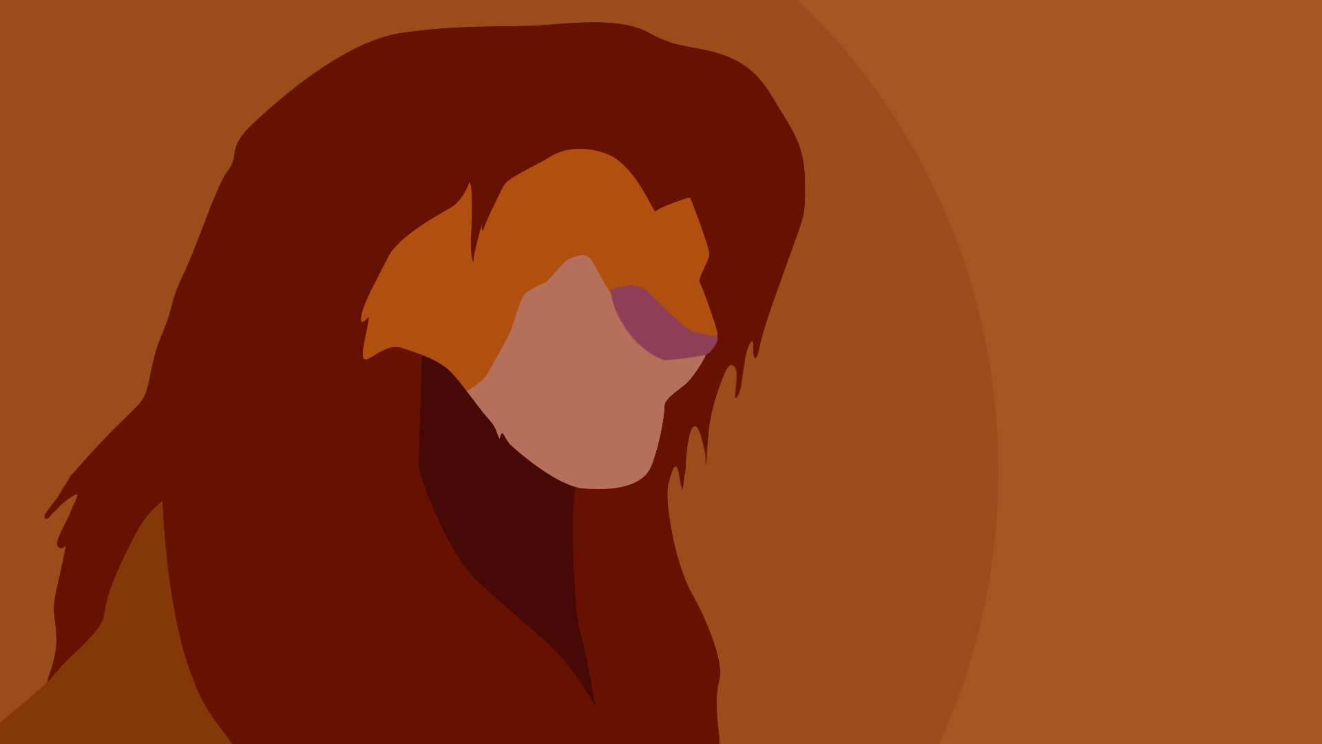 Lion King Simba Minimalist