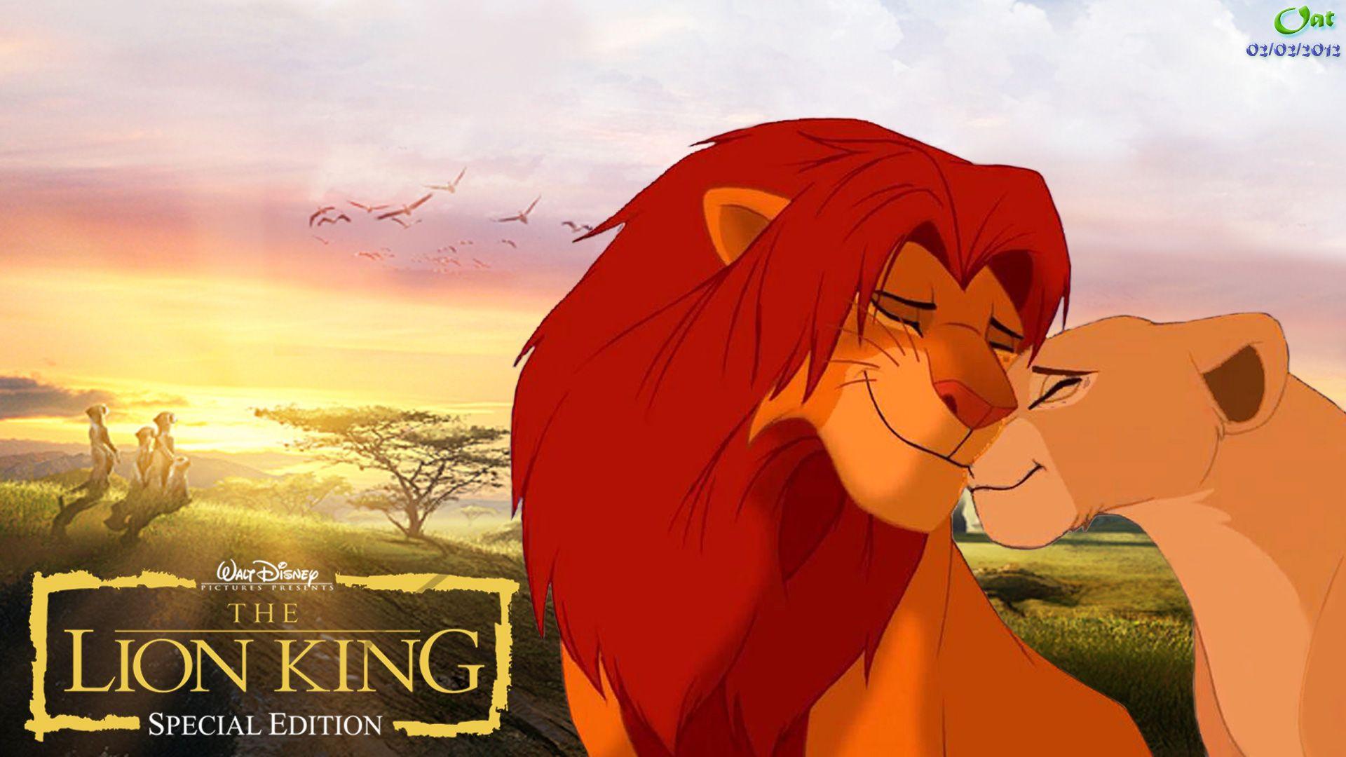 The Lion King Simba Cartoon HD Image Wallpaper for PC