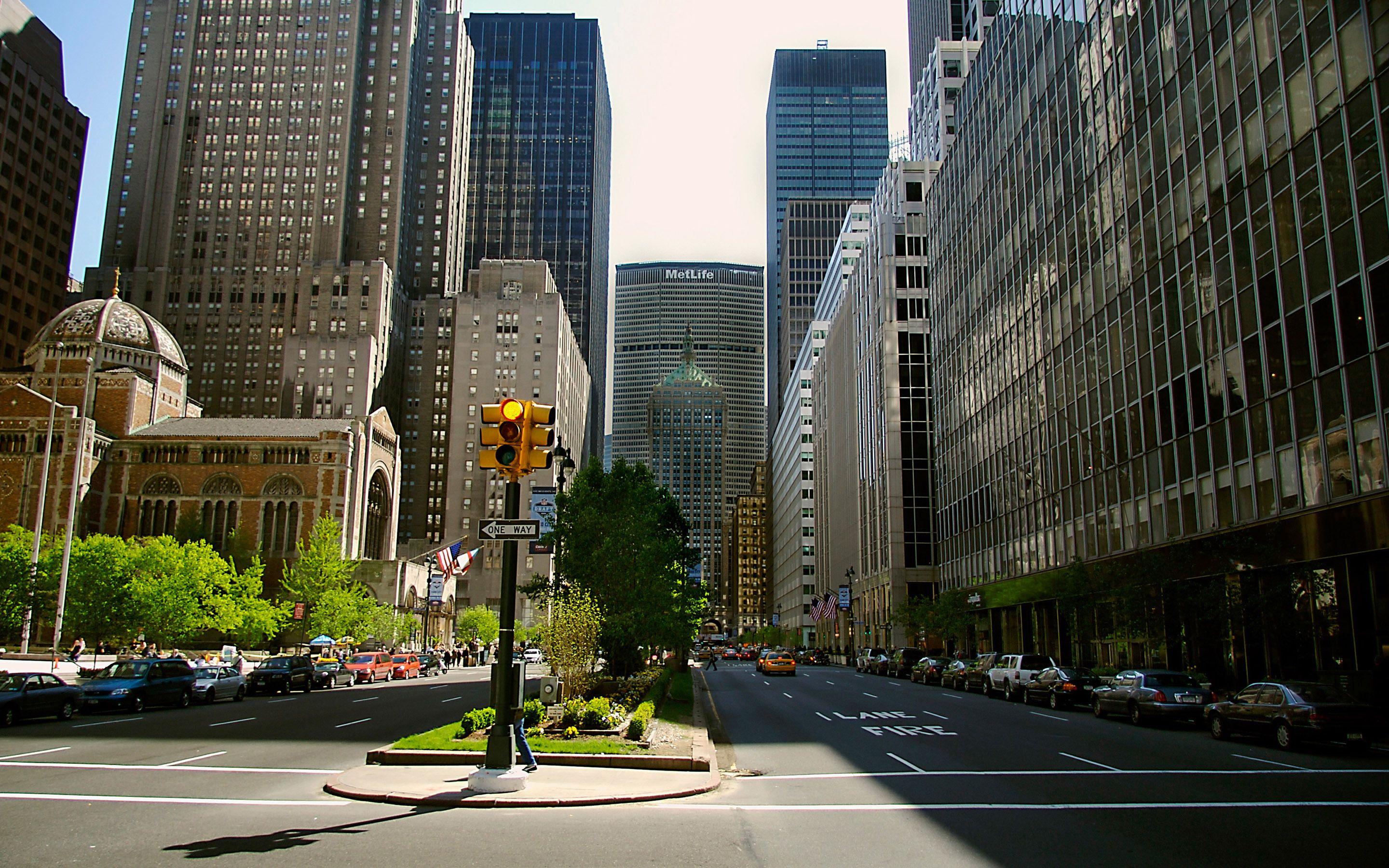 New York City Street HD Wallpaper